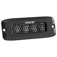 RIGID Industries SR-Q Series PRO Spot Diffused LED - Flush Mount - Pair - Black