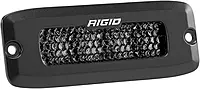 RIGID Industries SR-Q Series PRO Spot Diffused LED - Flush Mount - Pair - Black