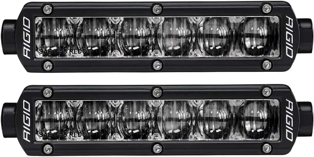 RIGID Industries SR-Series 6" SAE Fog Light - Compliant Pair