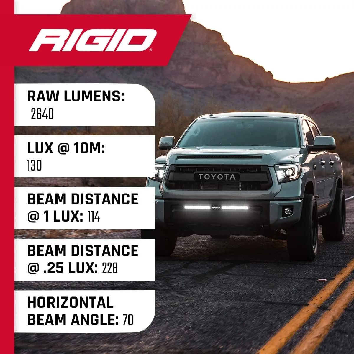 RIGID Industries SR-Series 6" SAE Fog Light - Compliant Pair