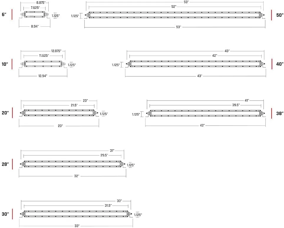 RIGID Industries SR-Series PRO 40" Spot/Flood Combo - White