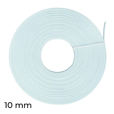 Varilla Para Costura 10mm Color Blanco Rollo por 50 Yardas