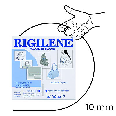 Varilla Para Costura 10mm Color Negro Rollo por 50 Yardas Varilla Para Costura 10mm Color Negro Rollo por 50 Yardas