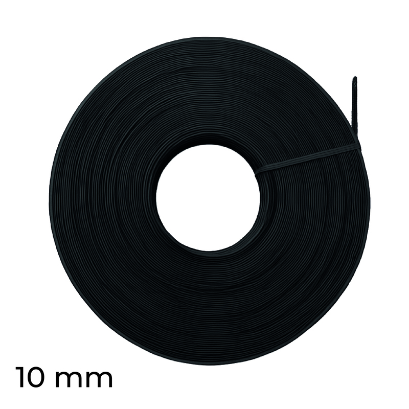 Varilla Para Costura 10mm Color Negro Rollo por 50 Yardas Varilla Para Costura 10mm Color Negro Rollo por 50 Yardas