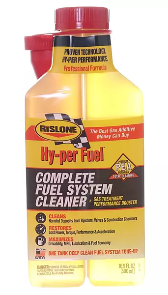 Rislone 4700 Hy-per Fuel Complete Fuel System Cleaner, 16.9 oz. 1 Pack