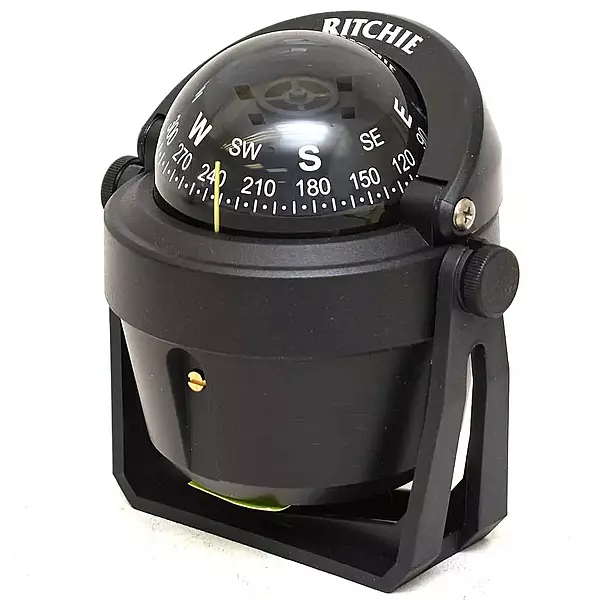 Ritchie B-51 Explorer Compass - Bracket Mount - Black