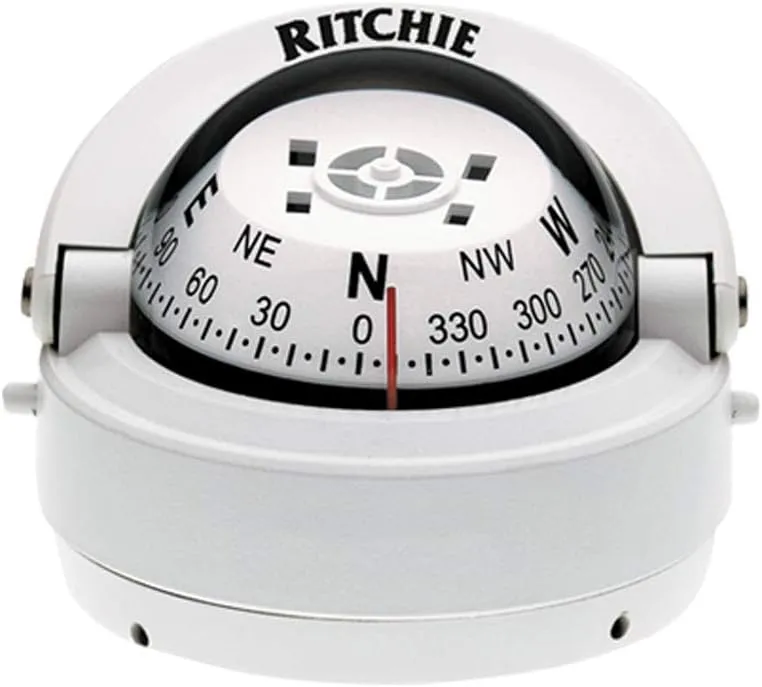 Ritchie S-53W Surface Mount Compass 2.75" Dial White