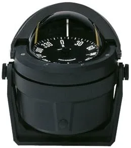 Ritchie Voyager Compass 3-Inch Dial - Bracket Mount (Black)
