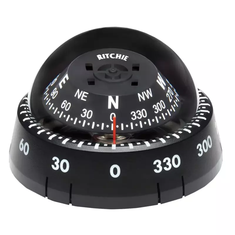 Kayaker Compass Ritchie XP-99, Kayaker Surface Mount Compass, 2.75-inch Dial,Black