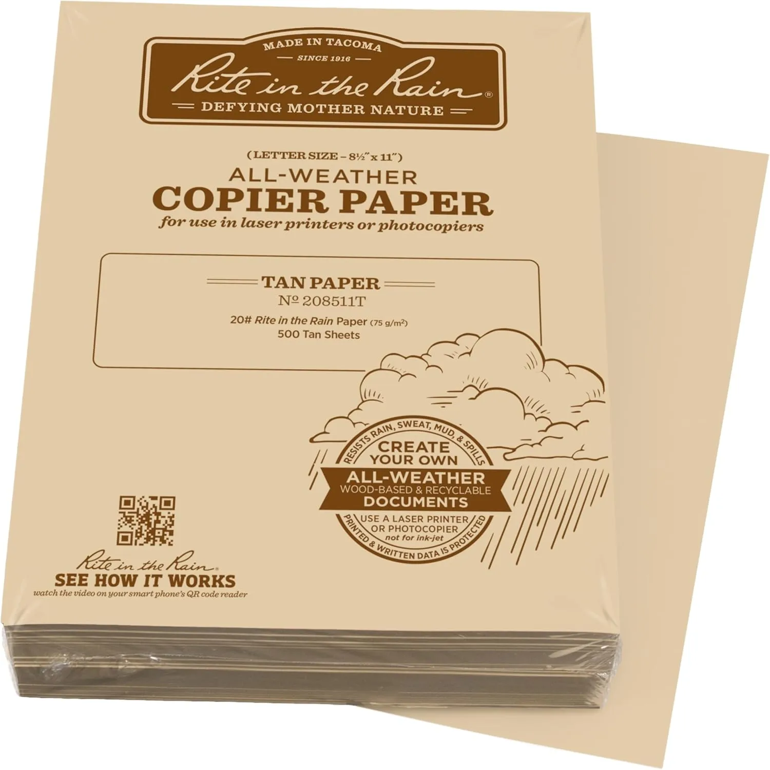 Rite in the Rain All-Weather Copier Paper