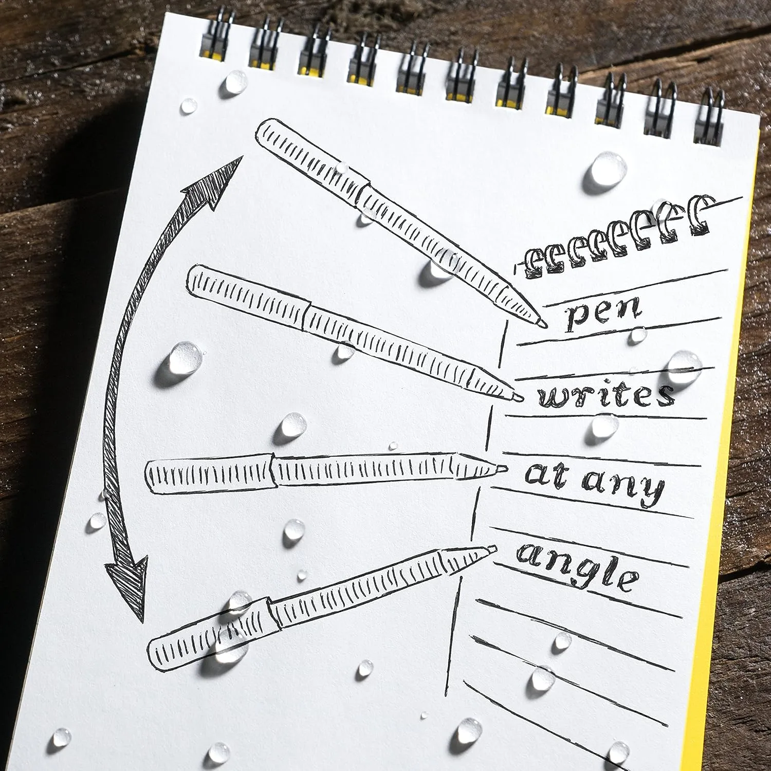 RITE IN THE RAIN Weatherproof Metal Clicker Pen