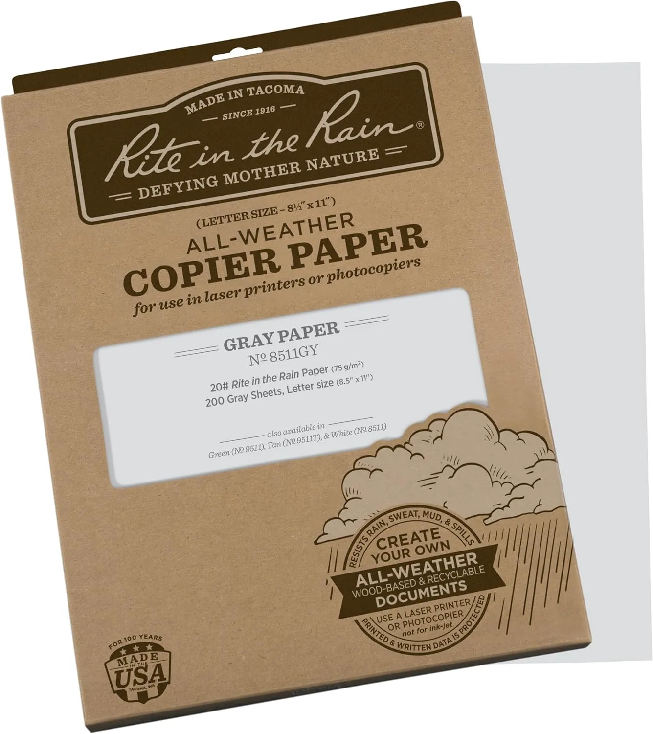 RITE IN THE RAIN All-Weather Printer & Copy Paper