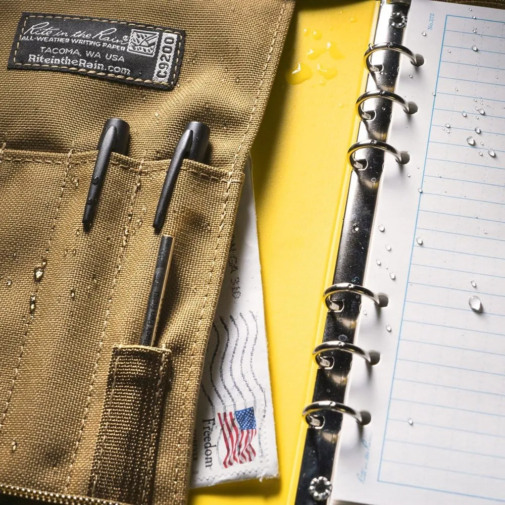 RITE IN THE RAIN Weatherproof CORDURA Fabric 1/2" Ring Binder Cover