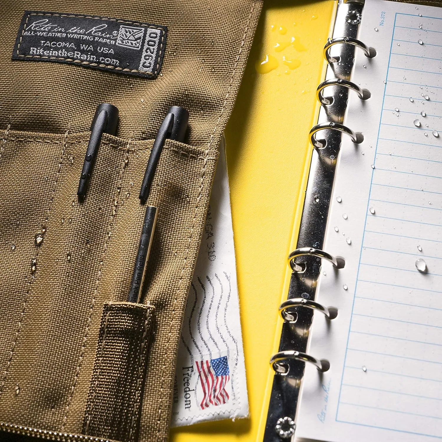 RITE IN THE RAIN Weatherproof CORDURA Fabric 1/2" Ring Binder Cover