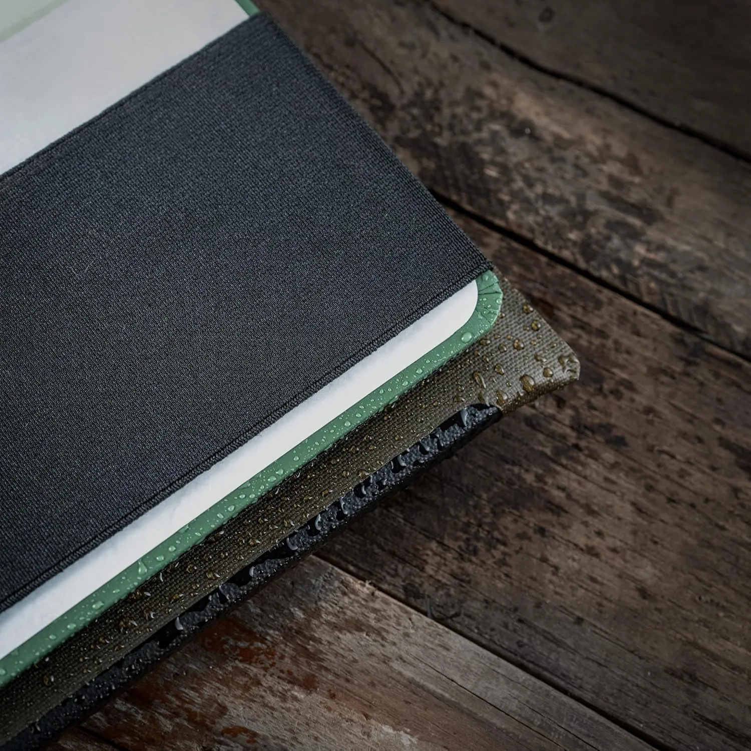 Rite in the Rain Monsoon Dirtbag, 4.5” x 7.75”, Notebook Storage Organizer, Green TPU (No. P970)