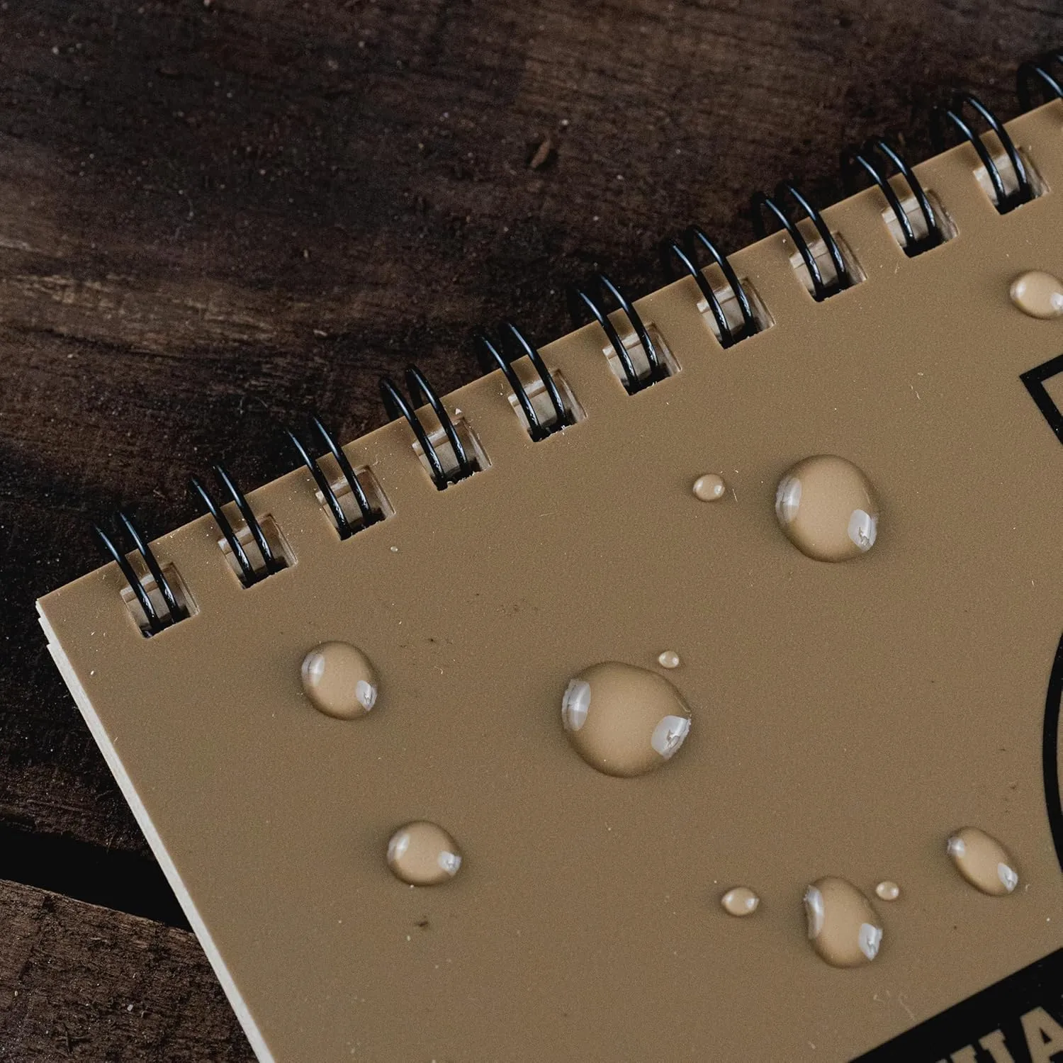 Rite in the Rain Weatherproof Marine Qualification Reference Book, 7" x 4.625", Khaki Cover (No. 973-ARQ)