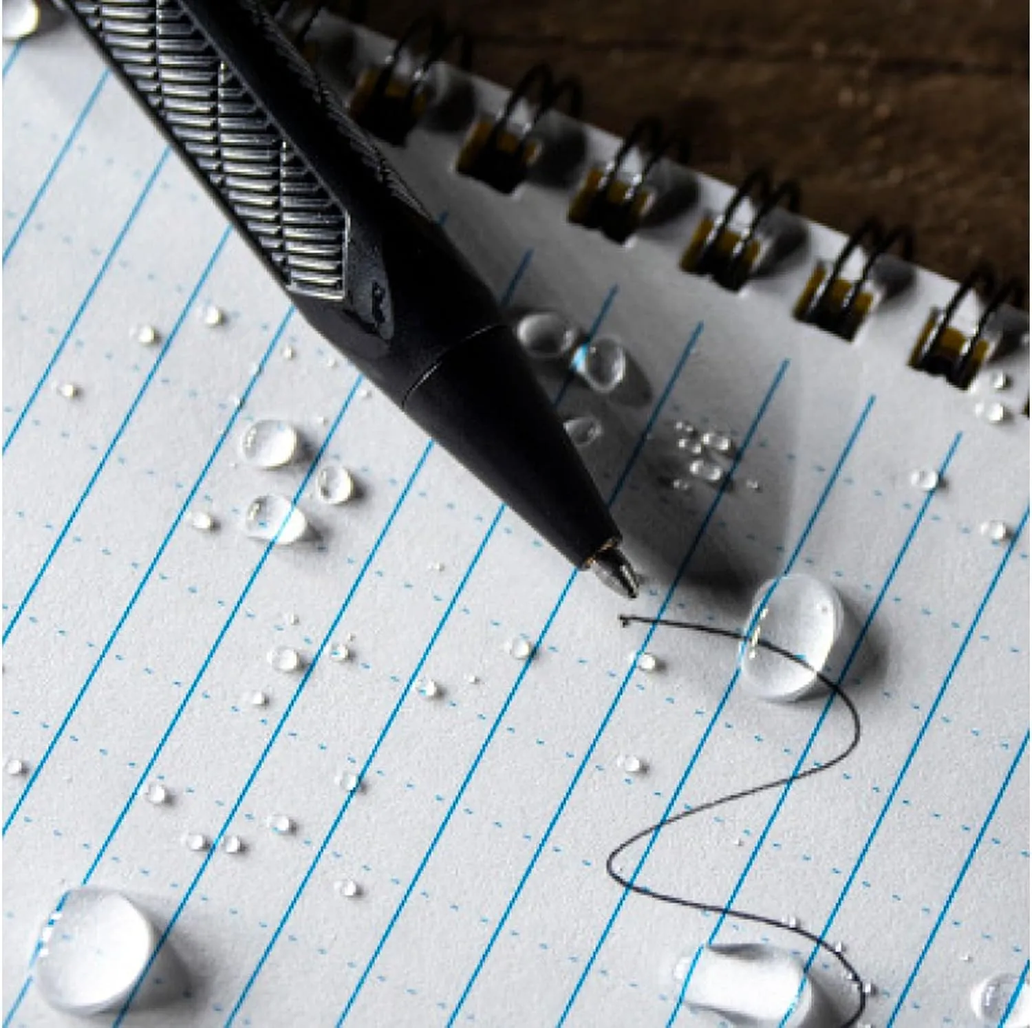 Rite in the Rain Mini Bolt-Action Pen, Refillable Stainless Steel