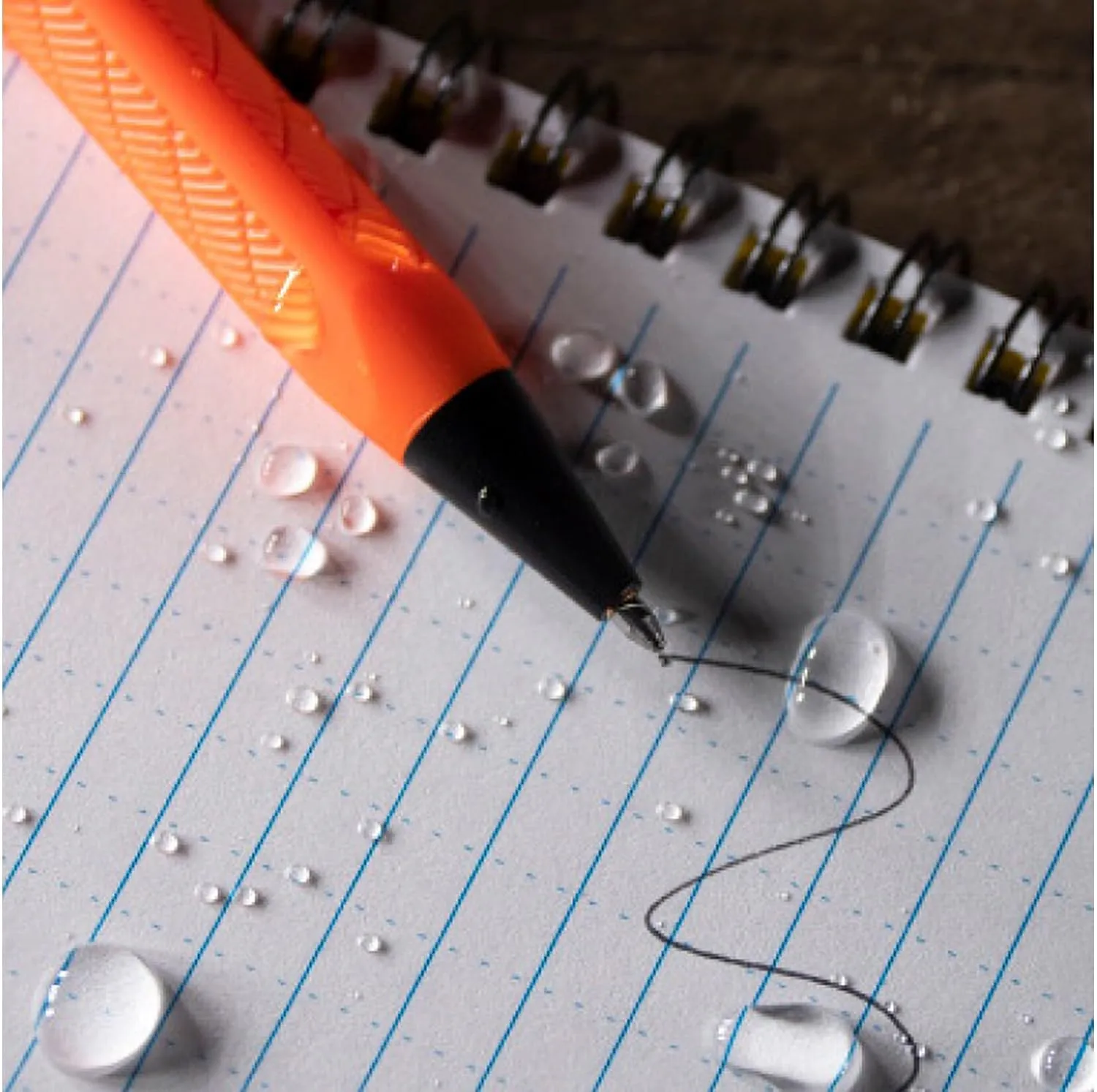 Rite in the Rain Mini Bolt-Action Pen, Refillable Stainless Steel
