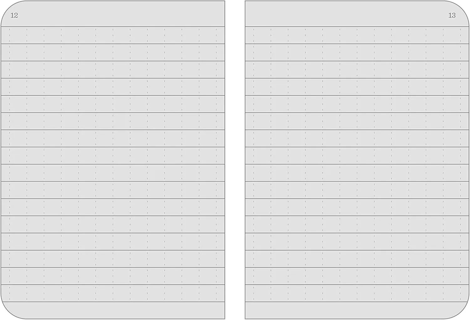 RITE IN THE RAIN Weatherproof Mini-Stapled Notebook, Field-Flex Cover, Universal Pattern
