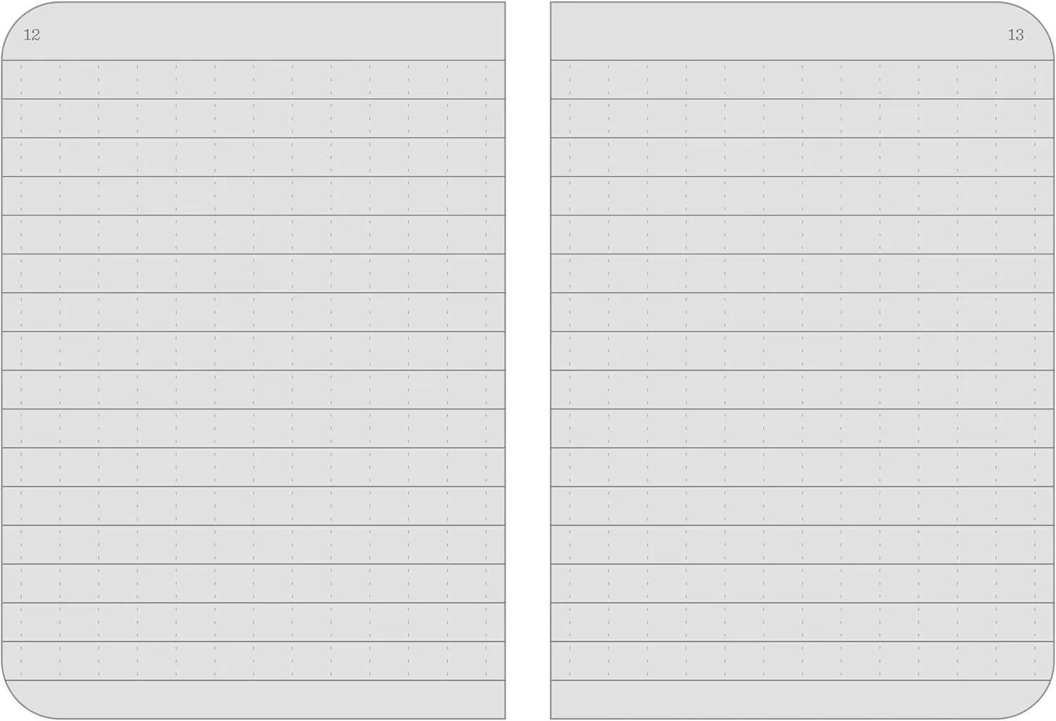 RITE IN THE RAIN Weatherproof Mini-Stapled Notebook, Field-Flex Cover, Universal Pattern