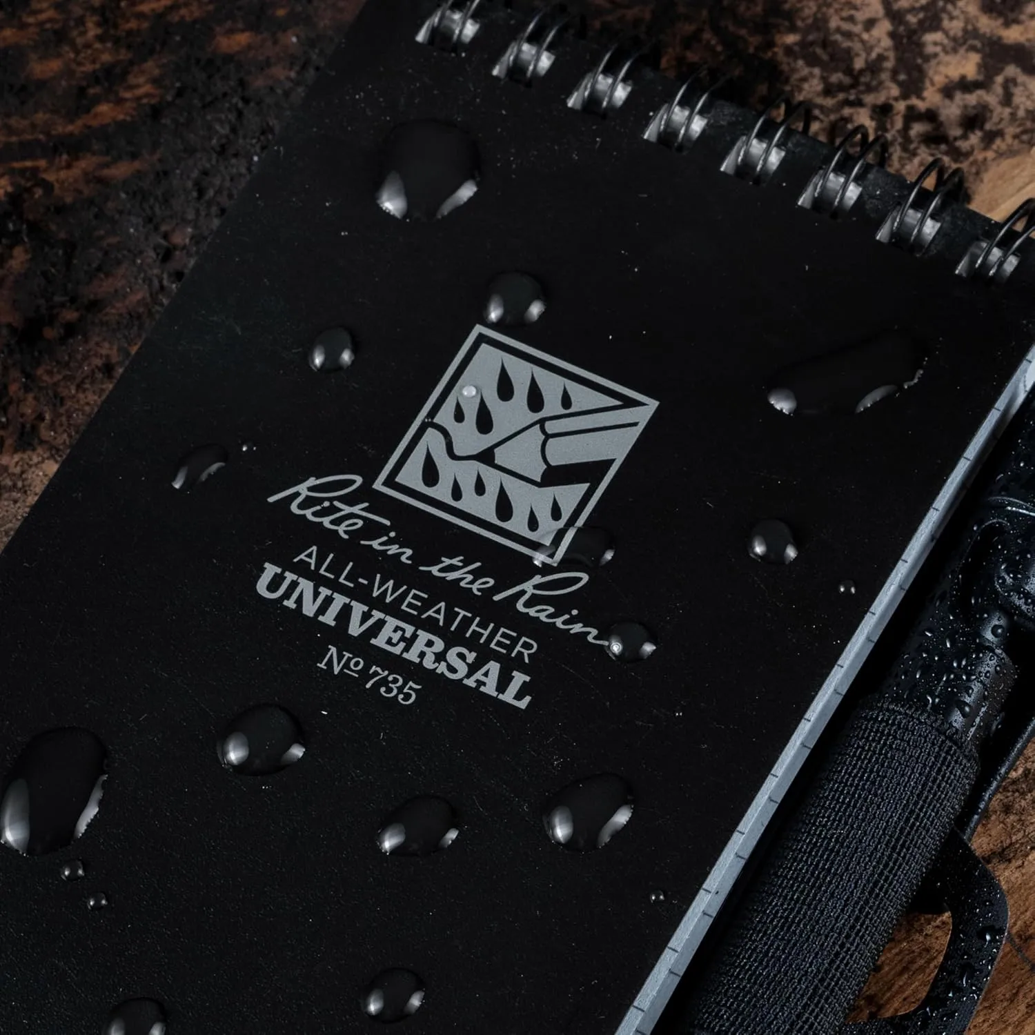 RITE IN THE RAIN Monsoon Adhesive Pen & Card Holder