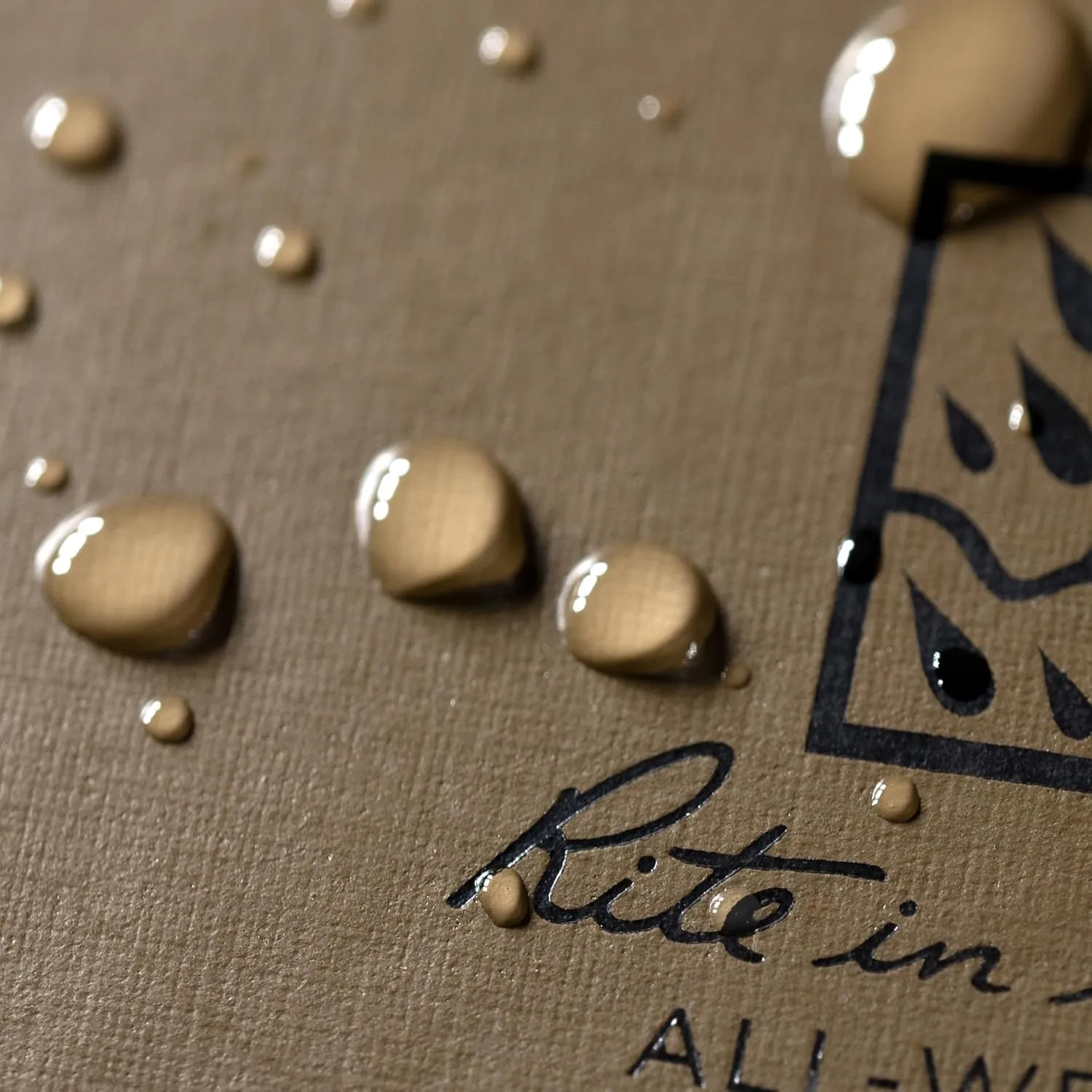 RITE IN THE RAIN Weatherproof Hardcover Pocket Notebook, Universal Rule, 160 Pages