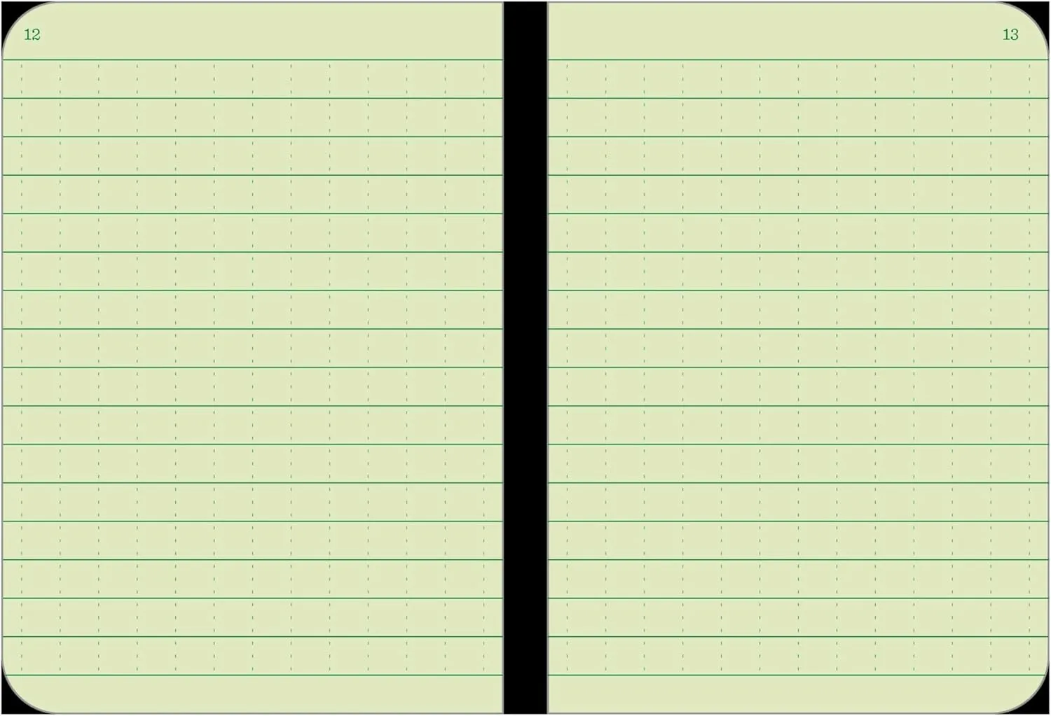 RITE IN THE RAIN Weatherproof Mini-Stapled Notebook, Field-Flex Cover, Universal Pattern