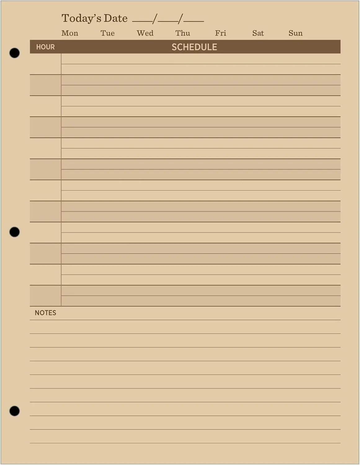 RITE IN THE RAIN Weatherproof Daily Calendar Set