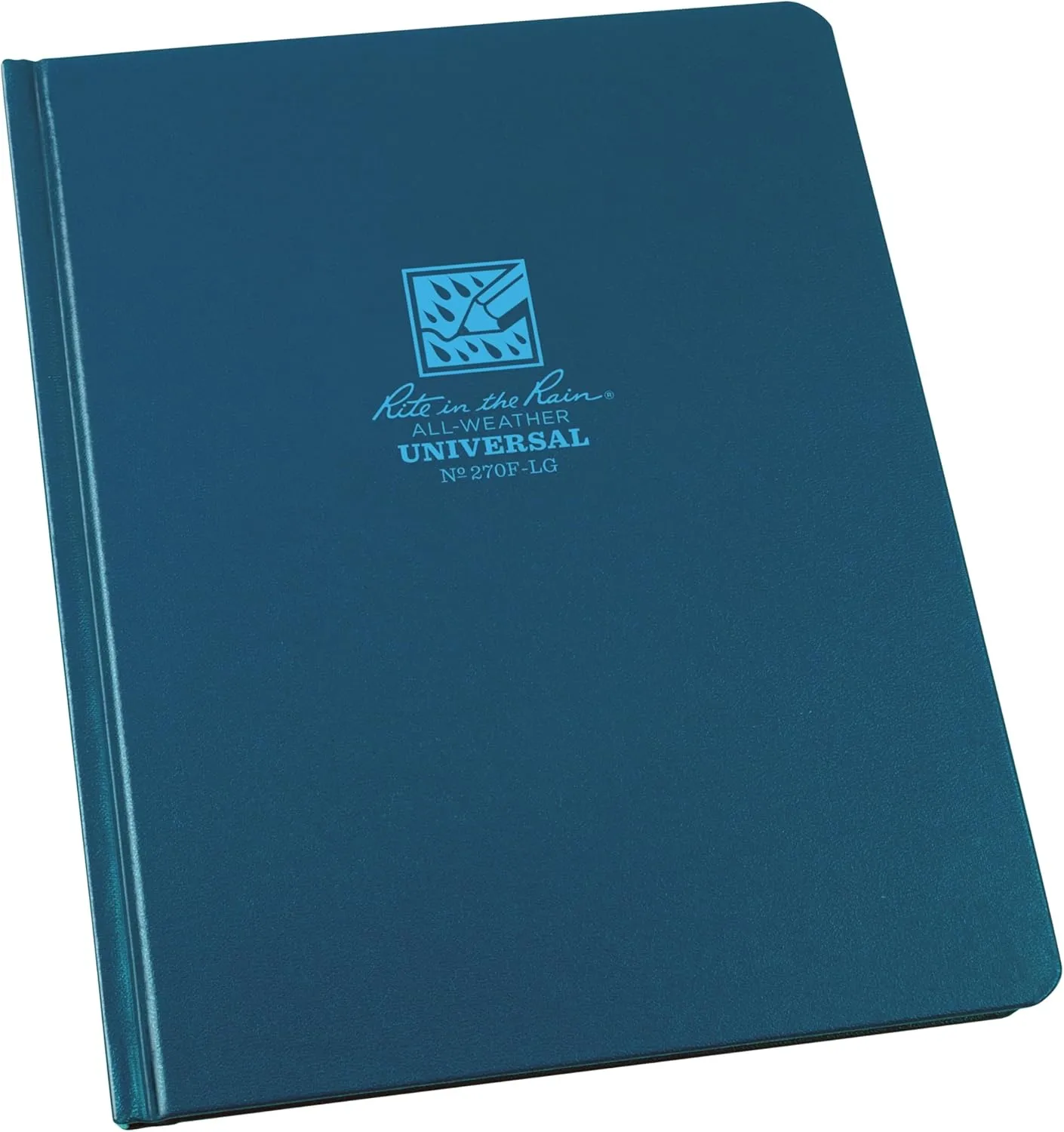 Rite in the Rain Weatherproof Hard Cover Notebook, 6.75" x 8.75", Universal Pattern