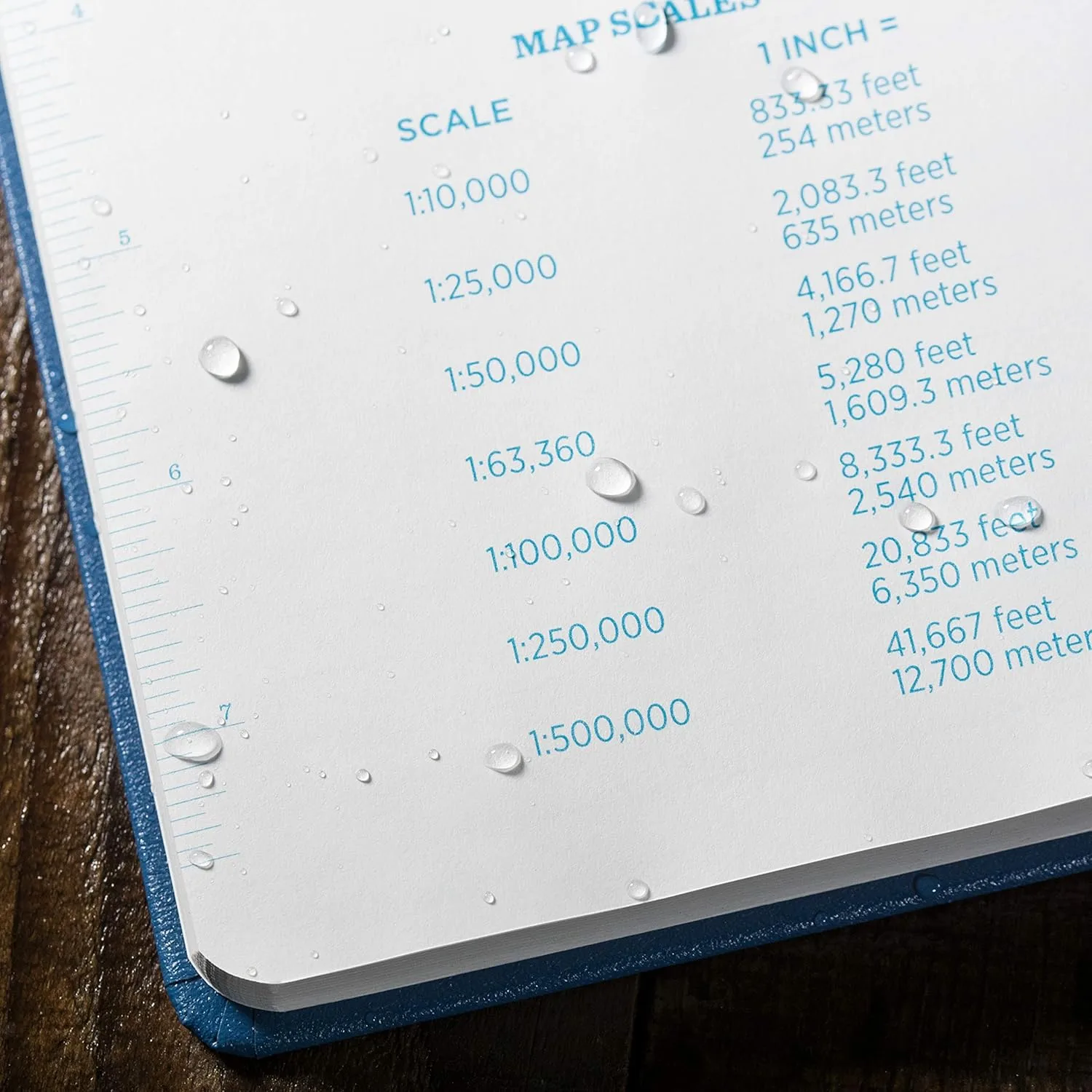 Rite in the Rain Weatherproof Hard Cover Notebook, 6.75" x 8.75", Universal Pattern