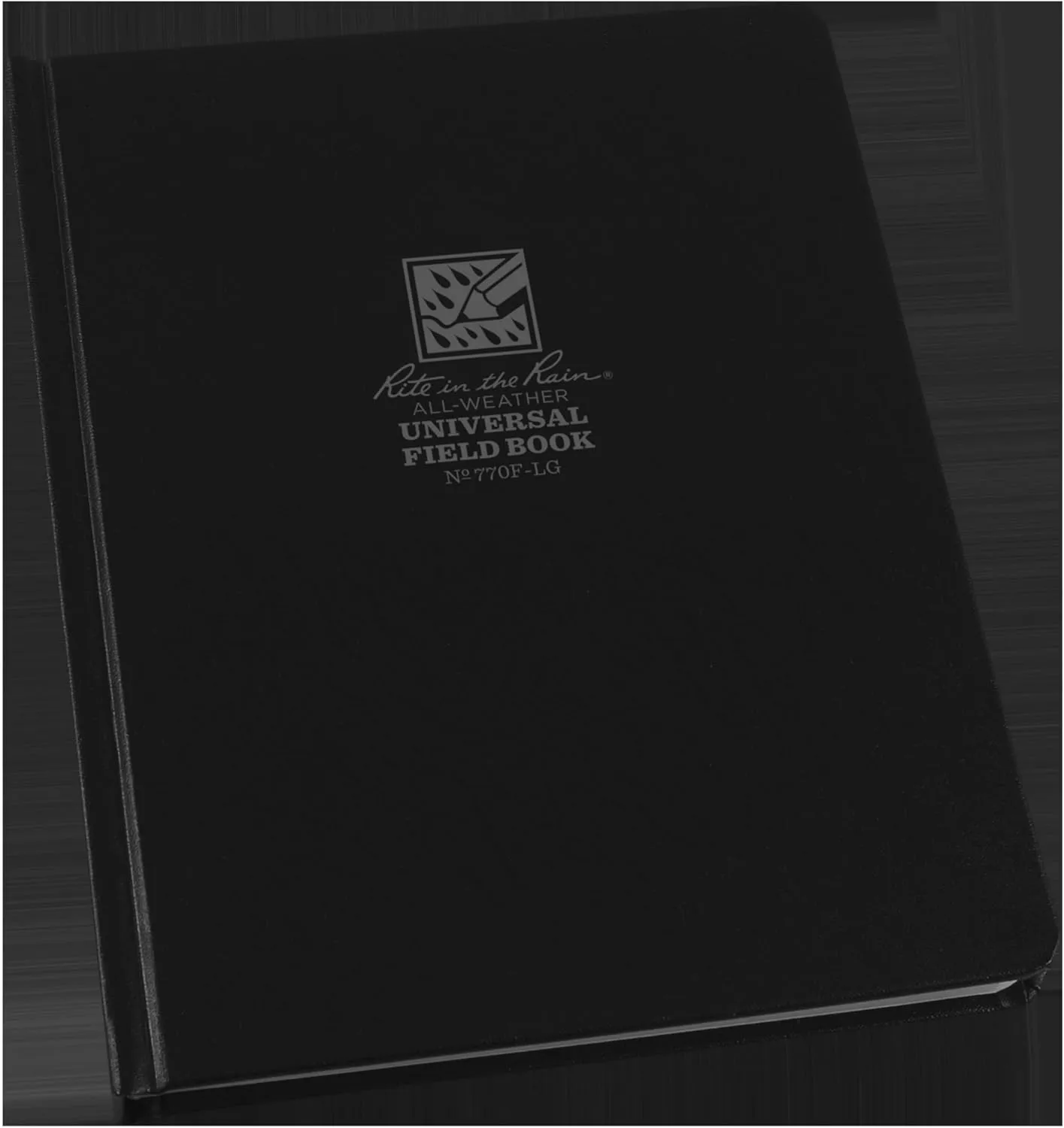 Rite in the Rain Weatherproof Hard Cover Notebook, 6.75" x 8.75", Universal Pattern