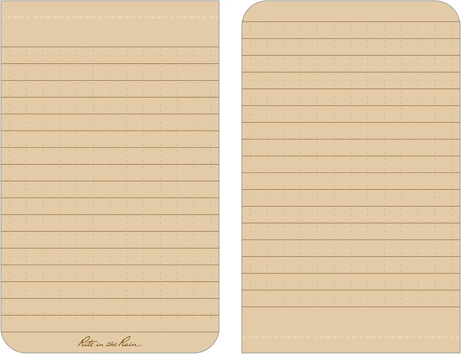 Rite in the Rain Weatherproof Top Bound Notebook, Field-Flex Cover