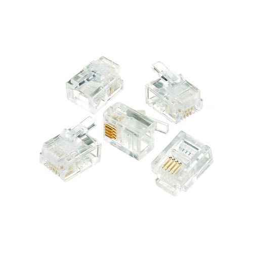 RJ11 Connector (100 in 1) Pack RJ11 Connector (100 in 1) Pack