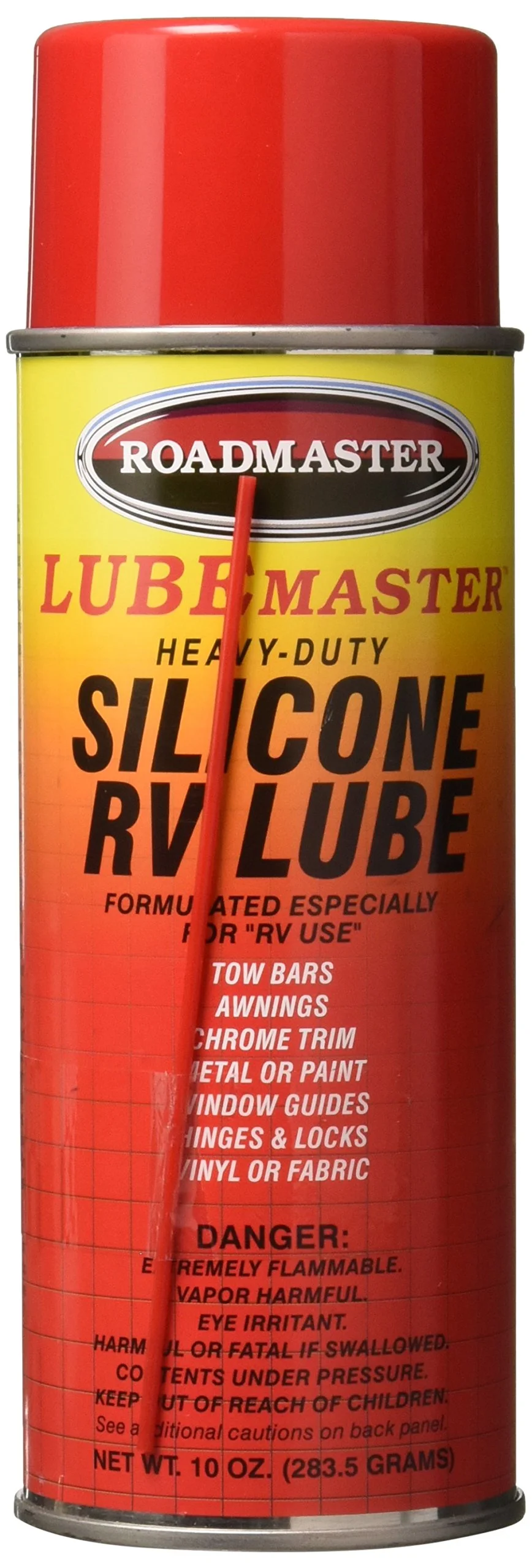 Roadmaster 747 Lubemaster Silicone Spray (11 oz) for Tow Bars - Prevents Rust & Reduces Friction