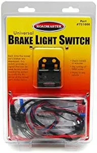 ROADMASTER 751000 Universal Brake Light Switch, Black