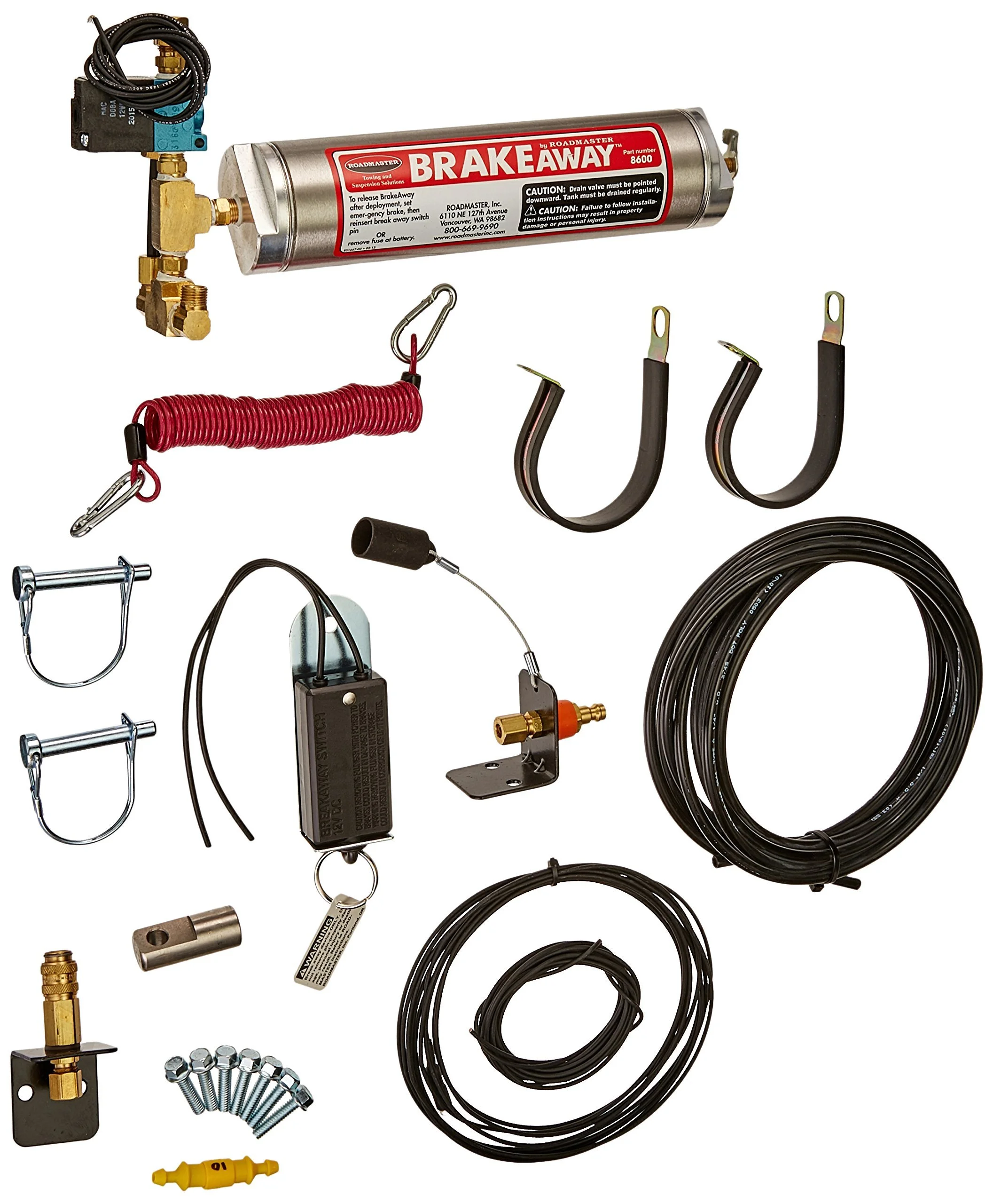 Roadmaster 98160 Second Vehicle Kit with BrakeAway for BrakeMaster