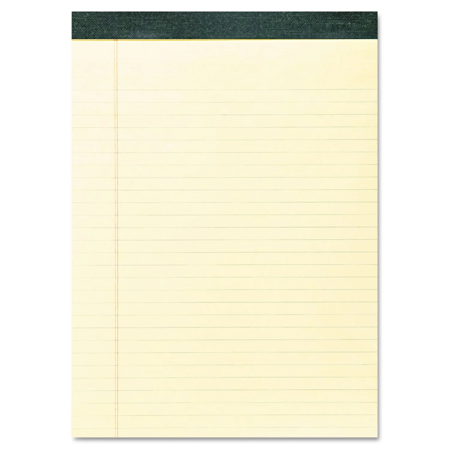 Roaring Spring Recycled Legal Pads, 40 Sheets, 8.5 x 11.75 in, Canary, Dozen