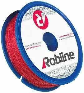 Robline Waxed Whipping Twine - 0.8mm x 40M - Red