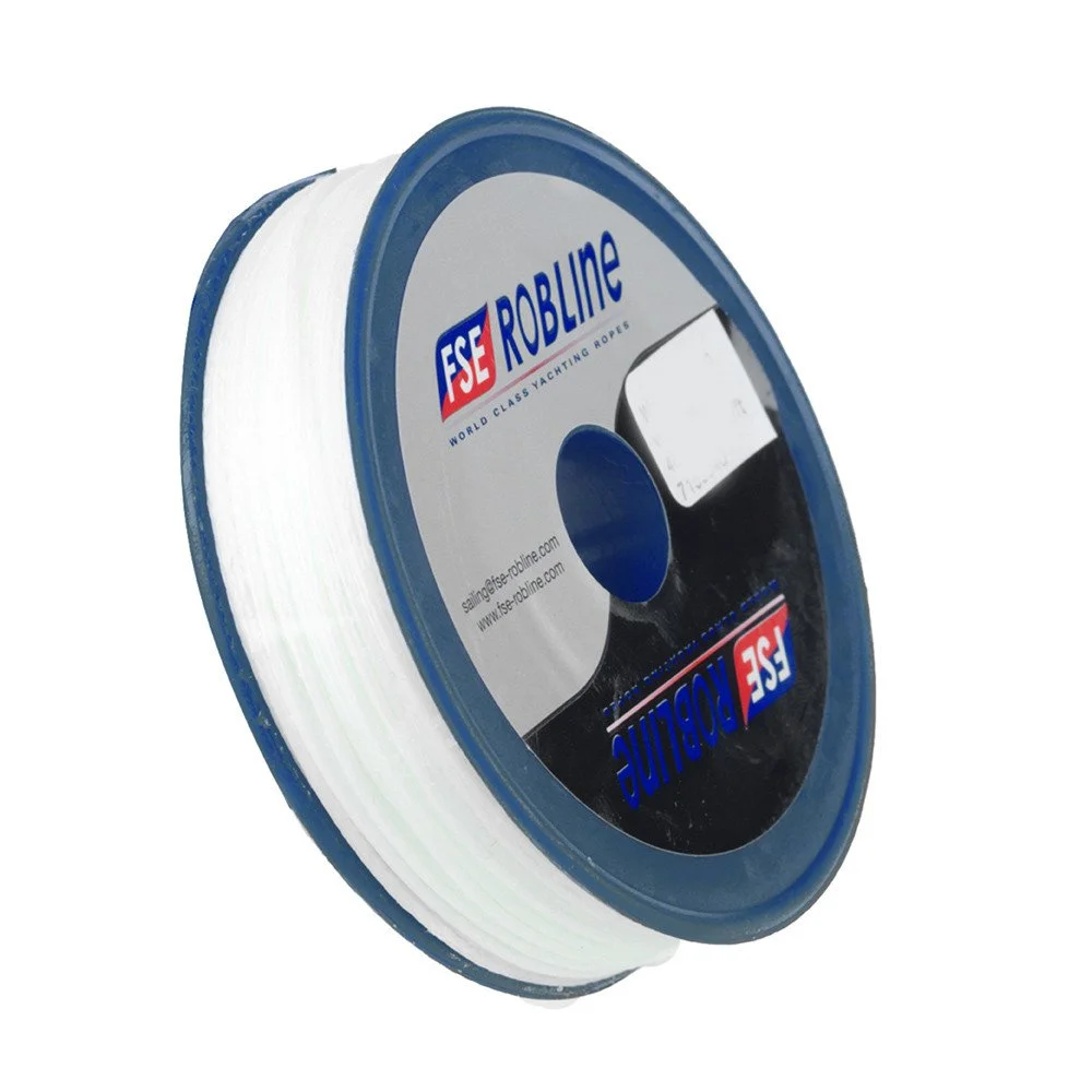 Waxed Tackle Yarn Whipping Twine - White - 1.5mm x 32M
