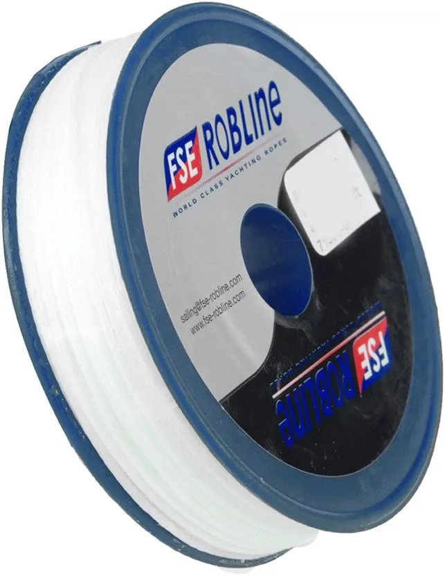 Waxed Tackle Yarn Whipping Twine - White - 1.5mm x 32M