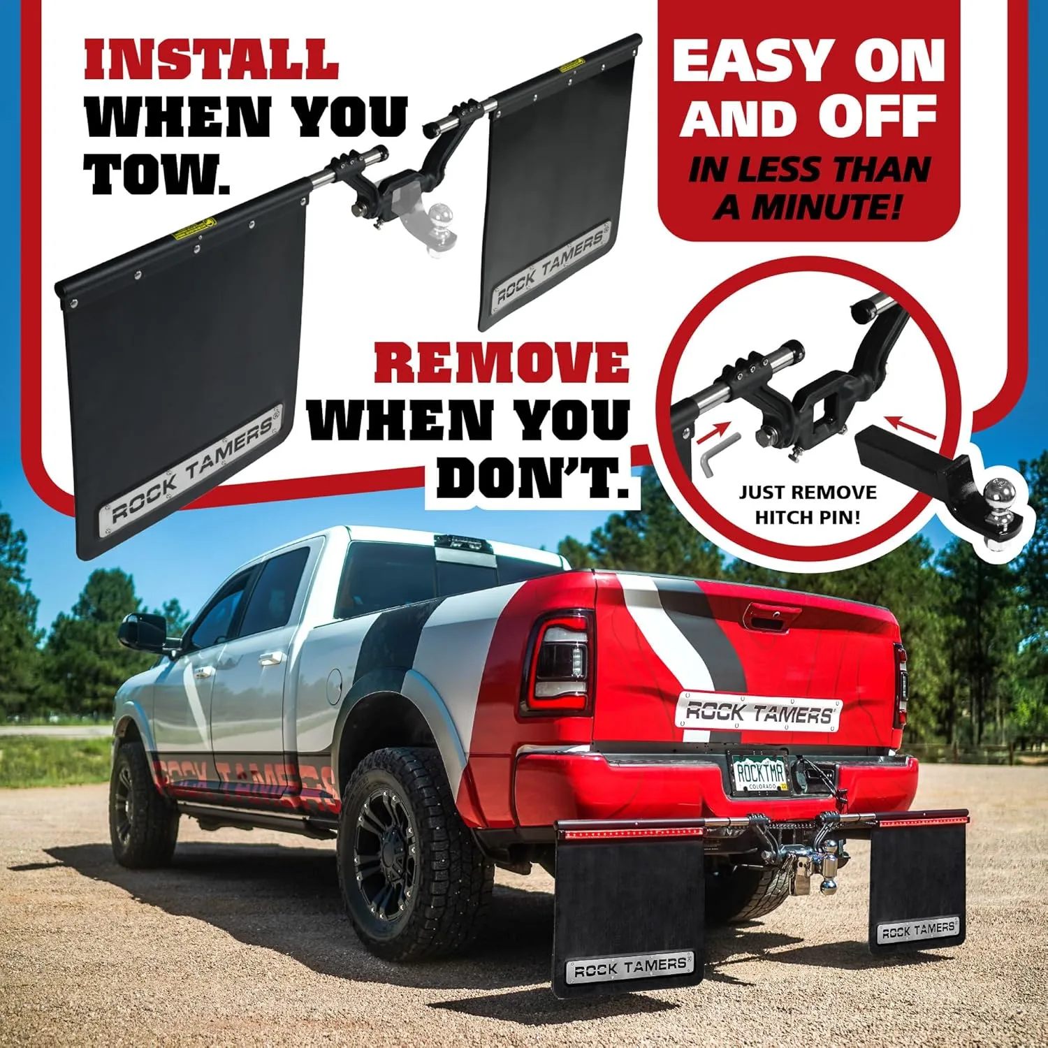 ROCK TAMERS Replacement Mudflap