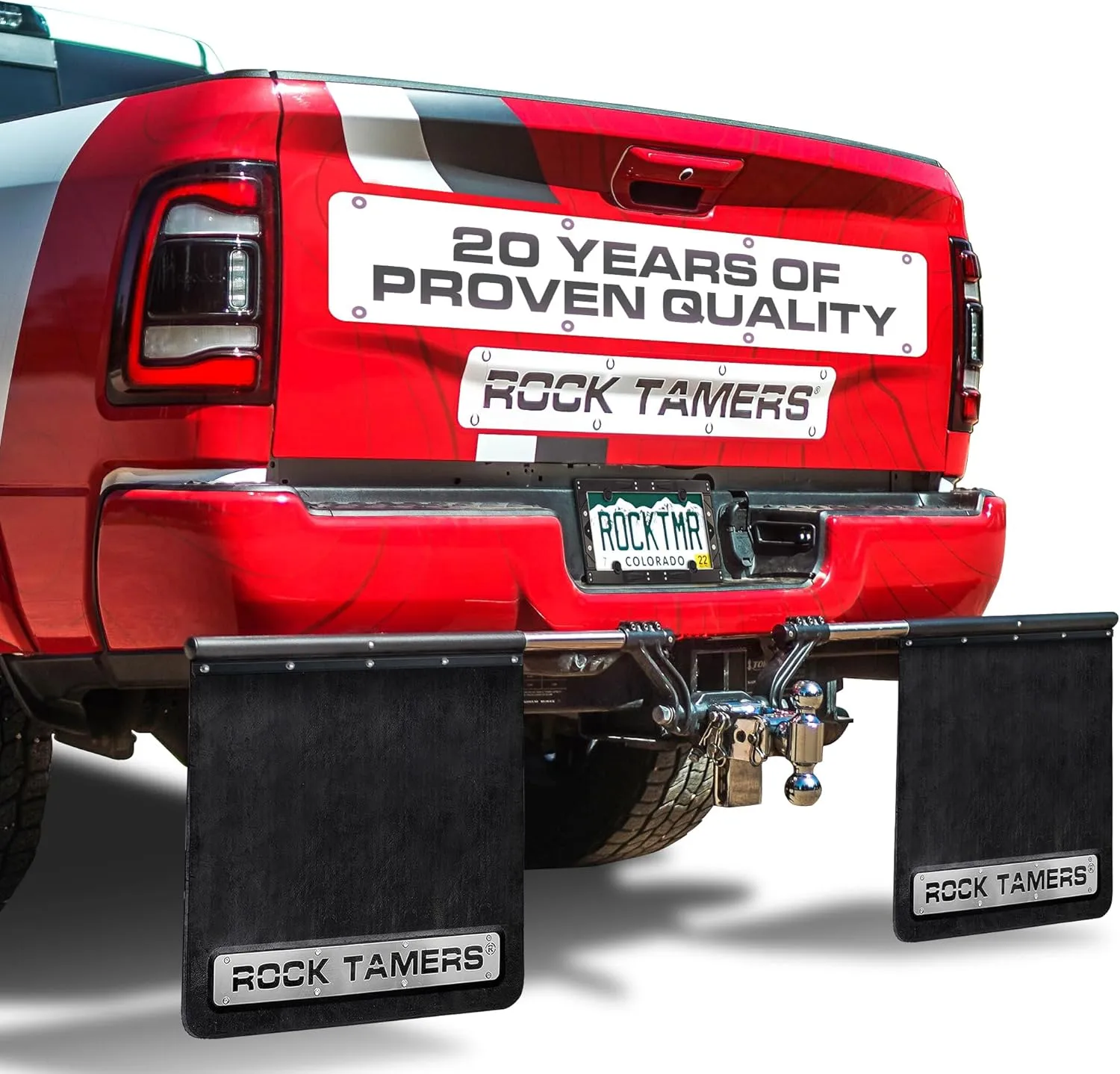 ROCK TAMERS Hub Mudflap System - Adjustable and Removable