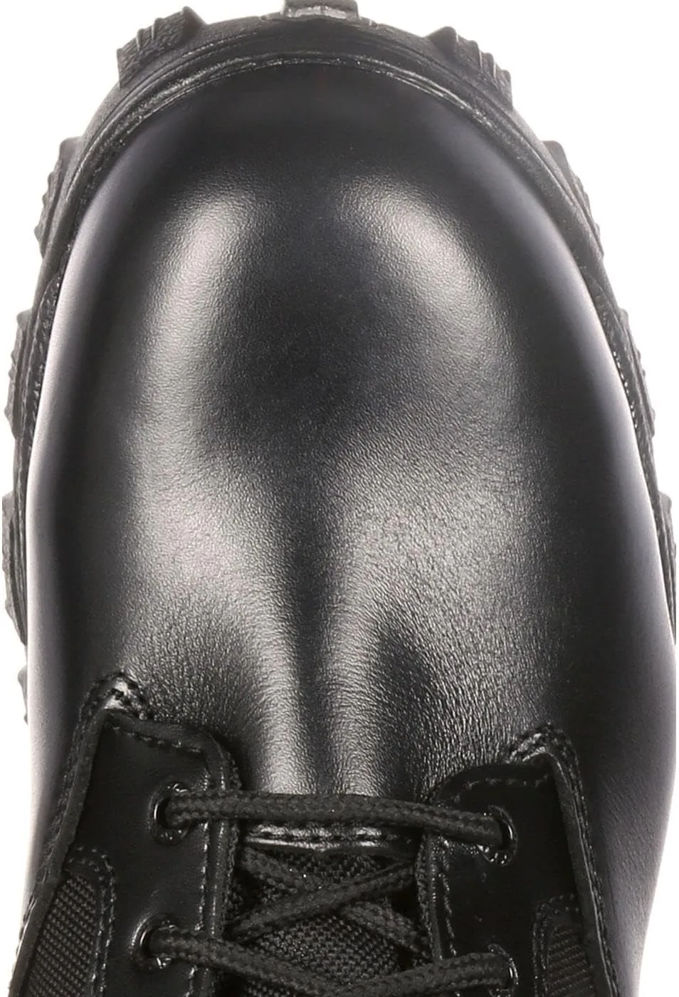 ROCKY Men's Alpha Force Zipper Waterproof Public Service Boots - Black
