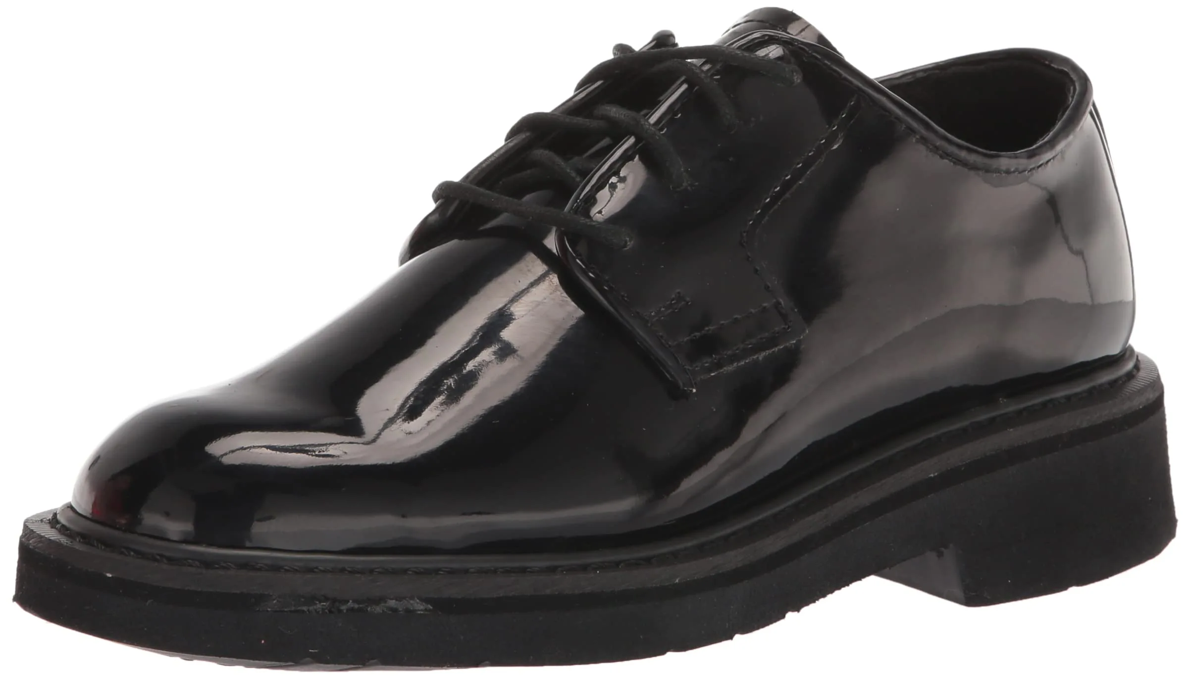 ROCKY Men's High-Gloss Leather Oxford Dress Shoes
