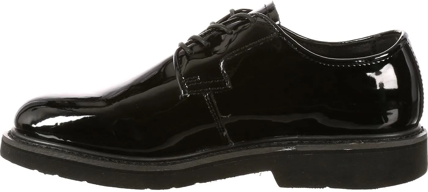 ROCKY Men's High-Gloss Leather Oxford Dress Shoes