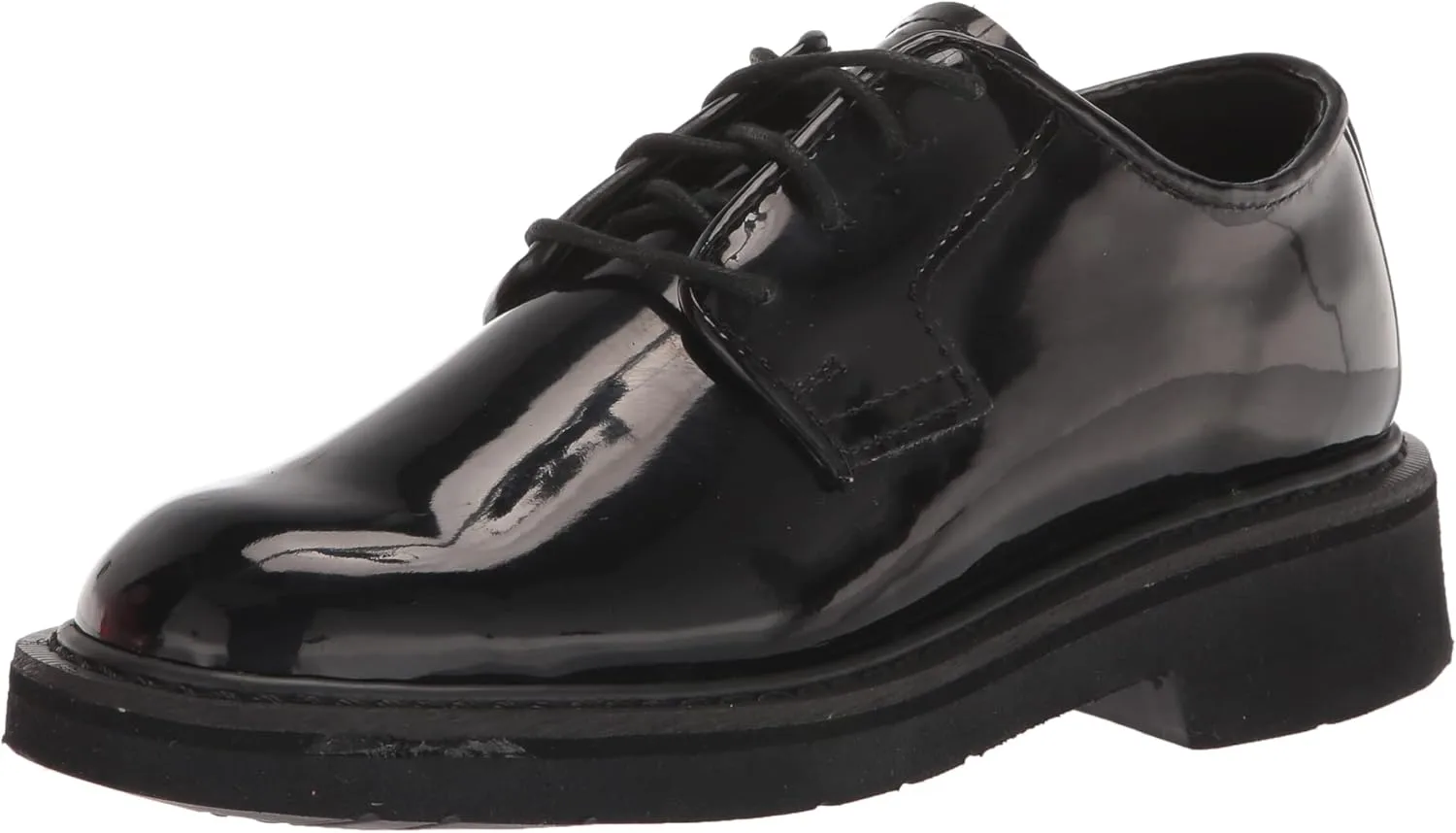 ROCKY Men's High-Gloss Leather Oxford Dress Shoes
