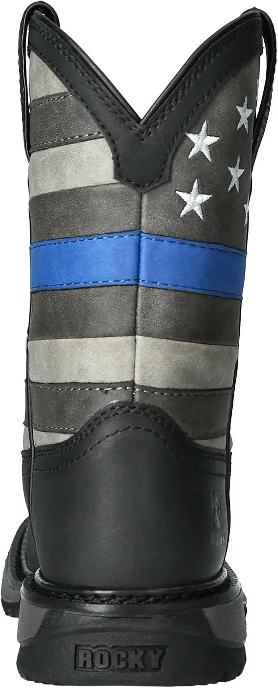 ROCKY Blue Line Kid Western Boot