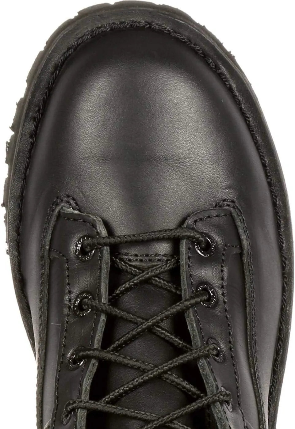 ROCKY Portland Lace-to-Toe Waterproof Public Service Boots 7 Black