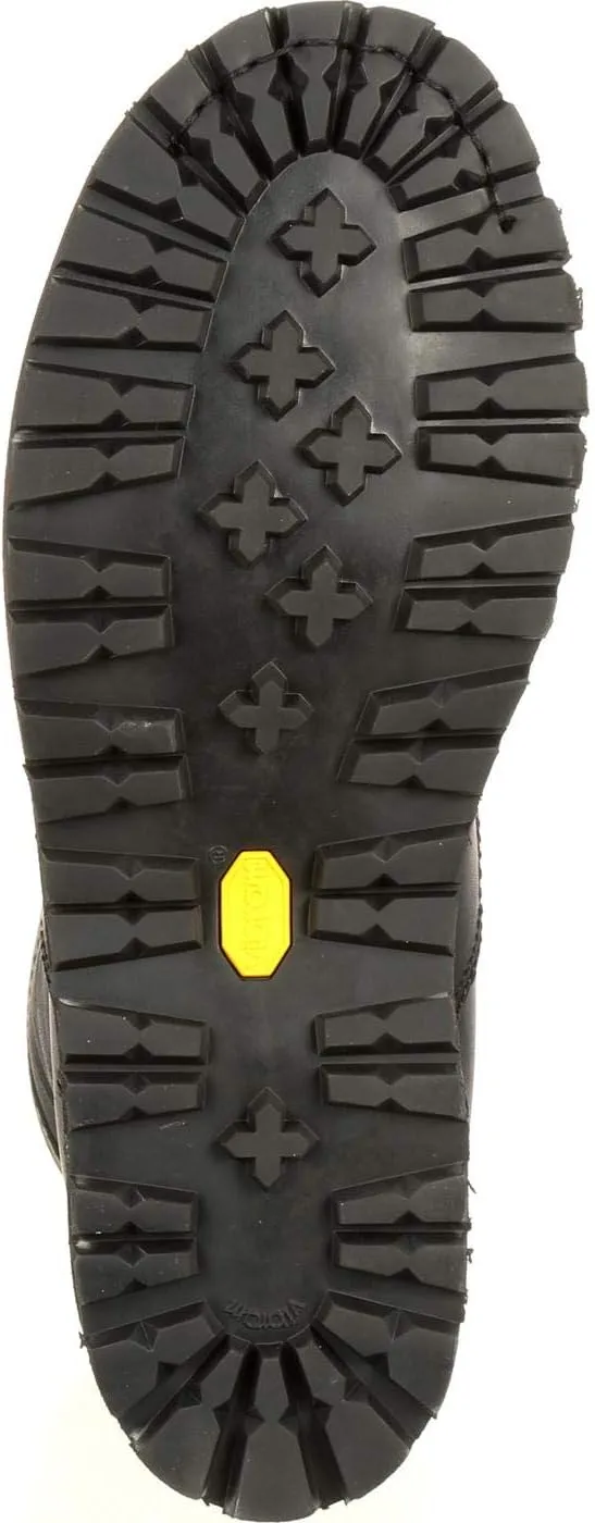 ROCKY Portland Lace-to-Toe Waterproof Public Service Boots 7 Black