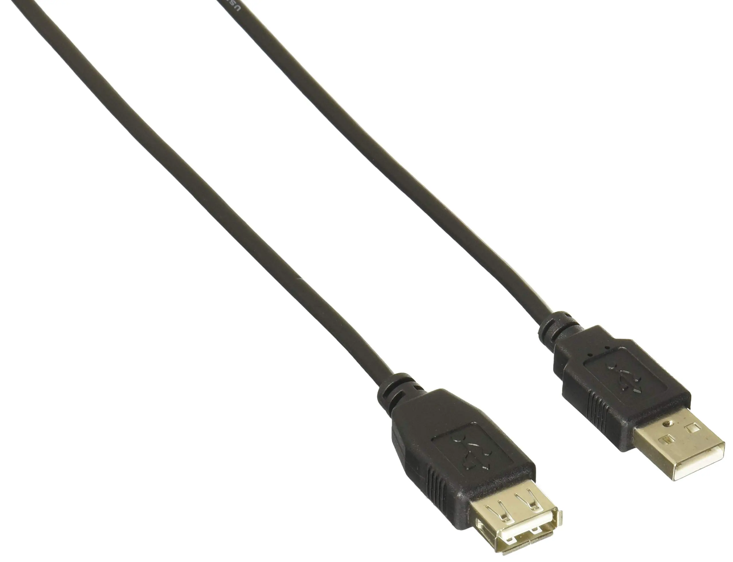 Rocstor Premier 10 Ft USB 2.0 Extension Cable A to A - M/F - Type A Male USB - Type A Female USB - 10Ft